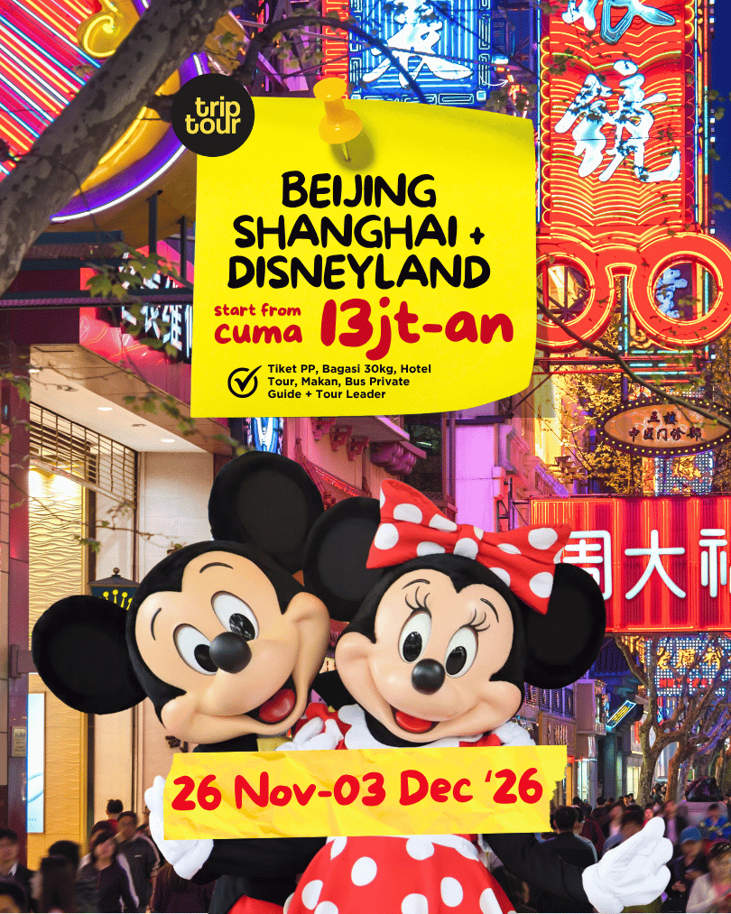 Beijing - Shanghai + Disneyland Asia China 8 Days By MH